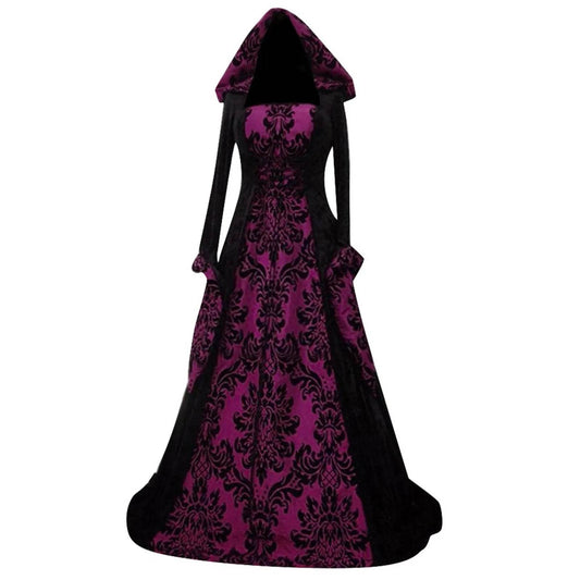 Premium Medieval Witch Costume Plus Size For Adult Women - ToylandEU