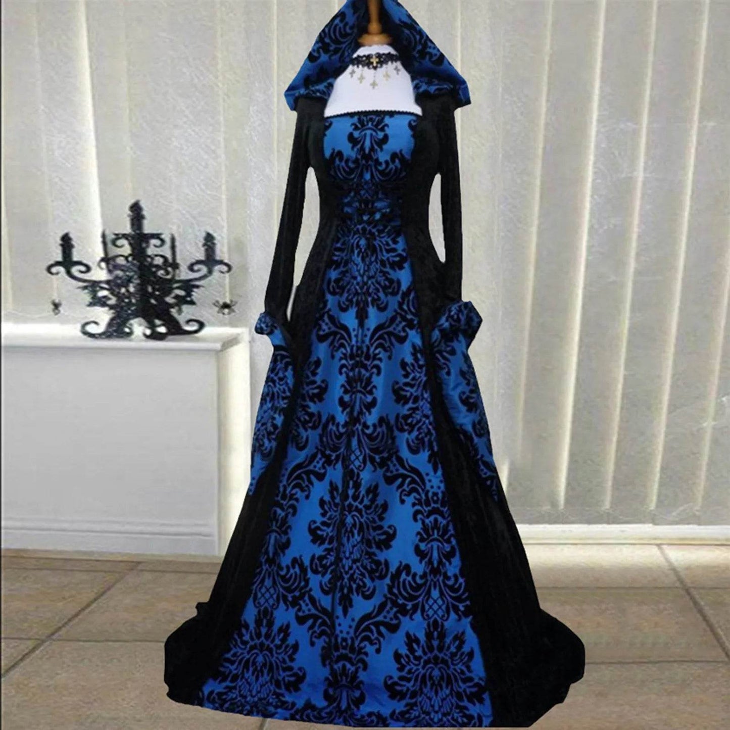 Premium Medieval Witch Costume Plus Size For Adult Women - ToylandEU