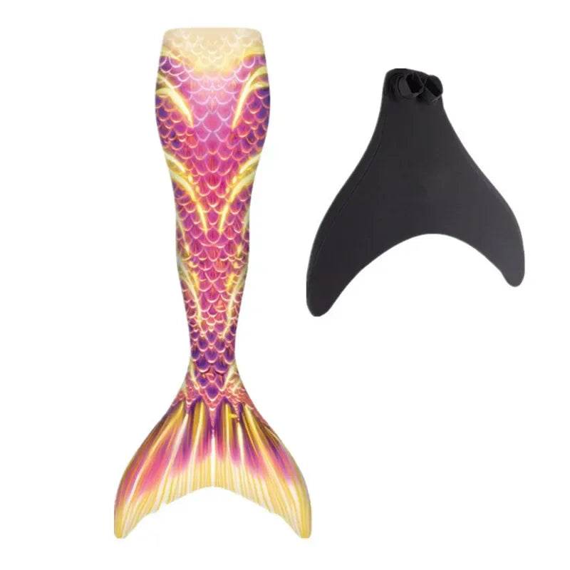 Premium Mermaid Tail Costume With Monofin For Kids - ToylandEU