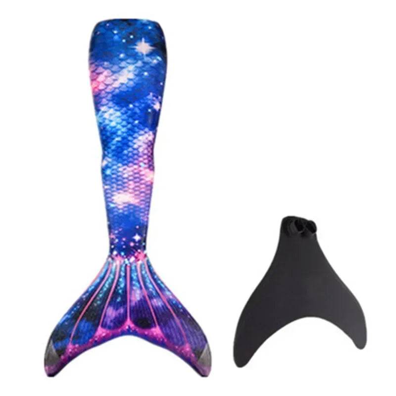 Premium Mermaid Tail Swimwear With Monofin For Kids - ToylandEU