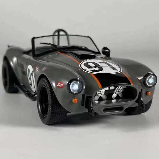Premium Metal Diecast 1:22 Ford Shelby Cobra Desktop Display - ToylandEU