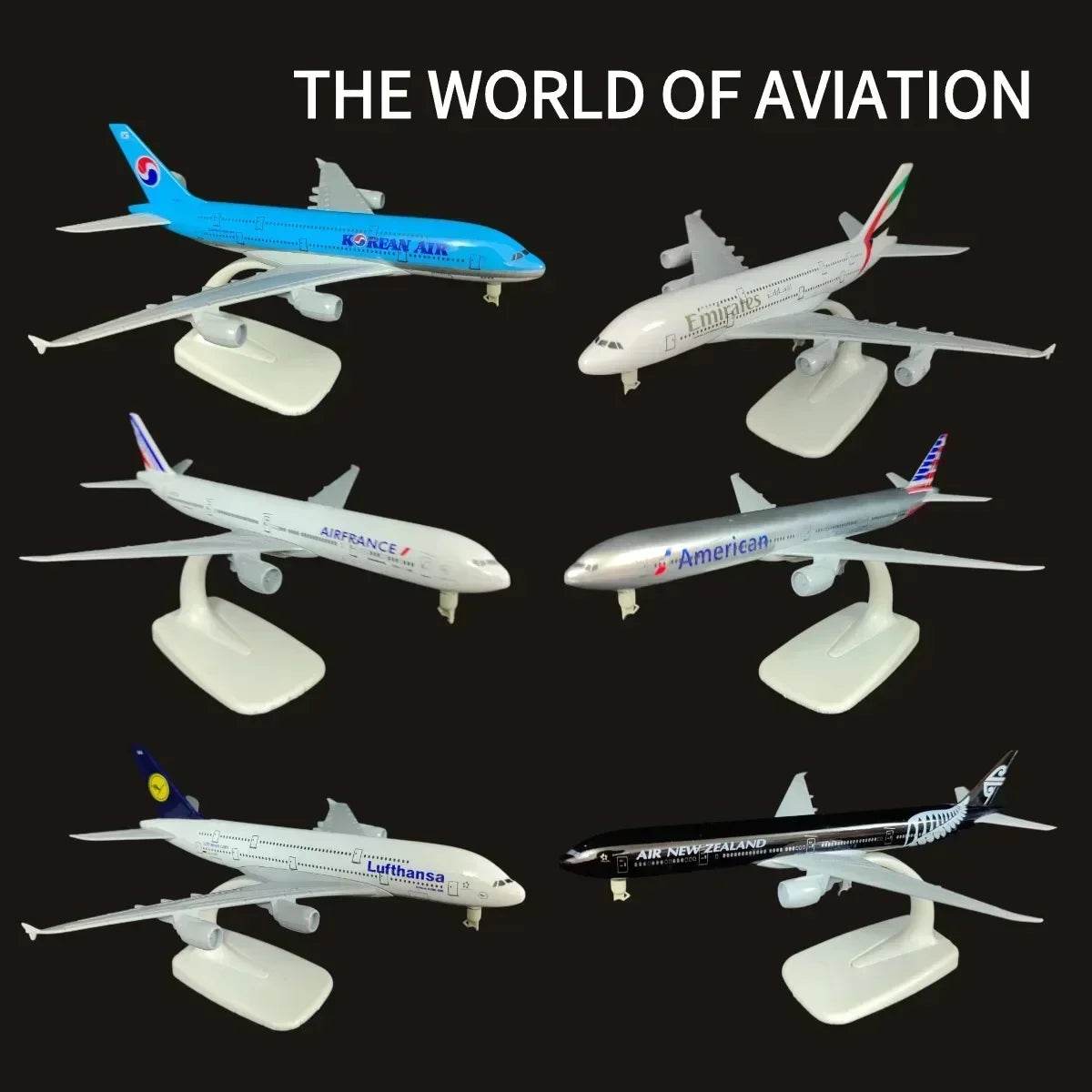 Premium Metal Diecast Aircraft Model High Detail Collectors - ToylandEU