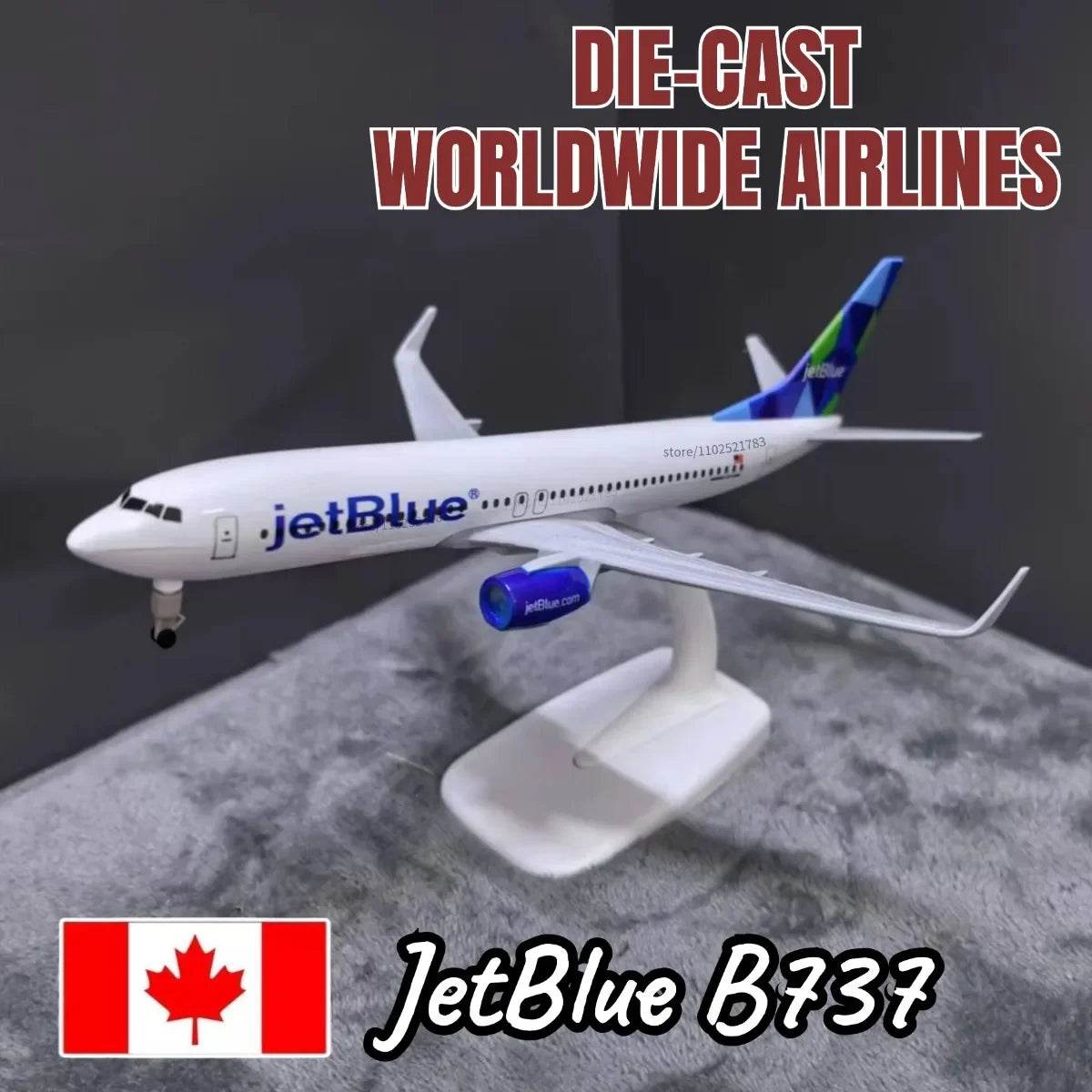 Premium Metal Diecast Aircraft Model High Detail Collectors - ToylandEU