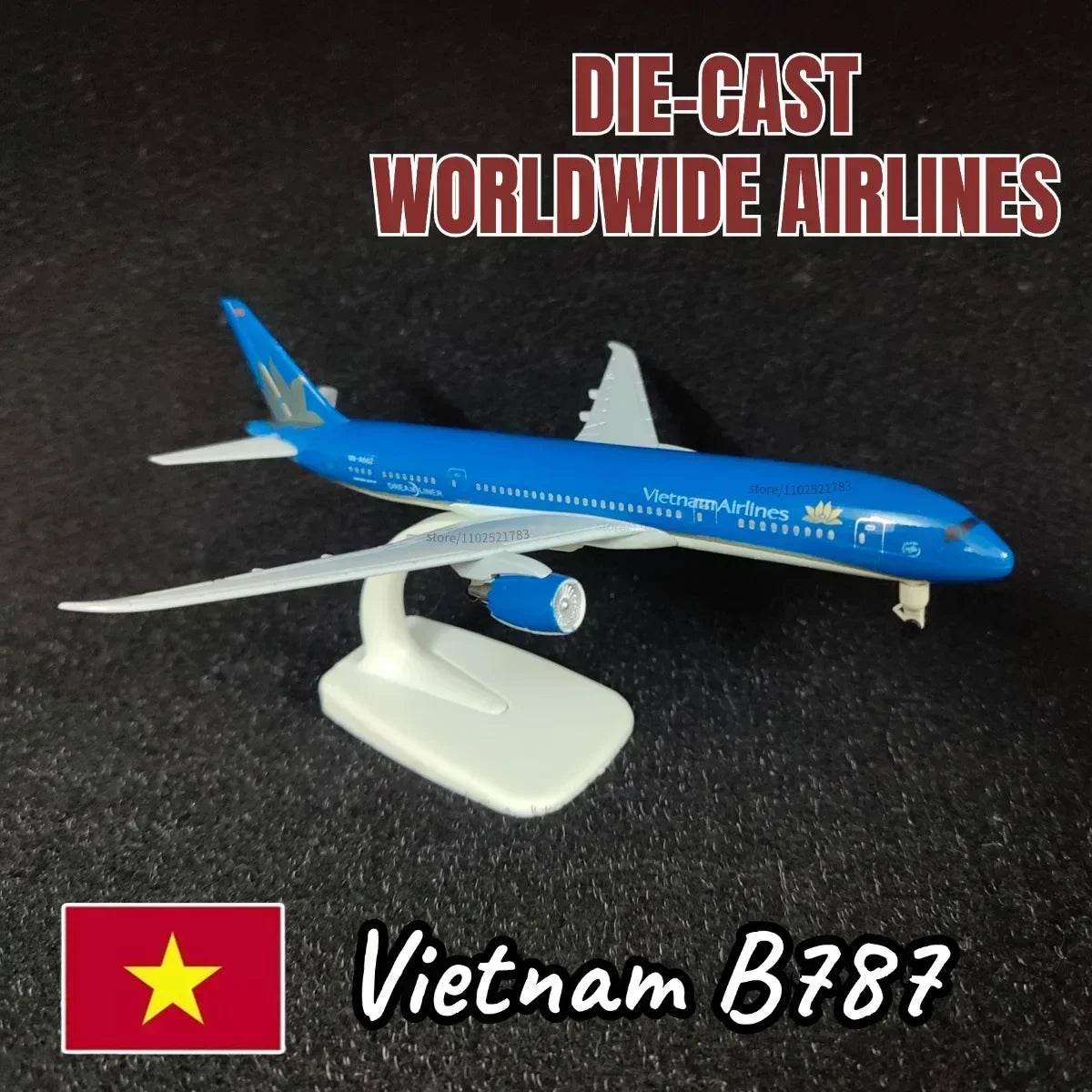Premium Metal Diecast Aircraft Model High Detail Collectors - ToylandEU