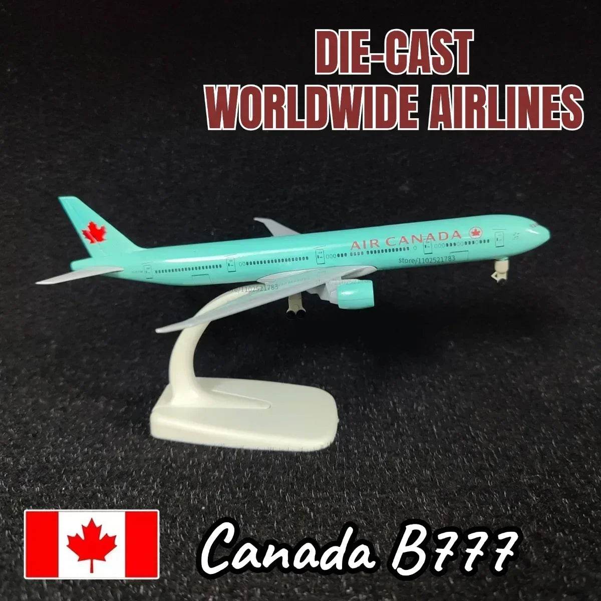 Premium Metal Diecast Aircraft Model High Detail Collectors - ToylandEU