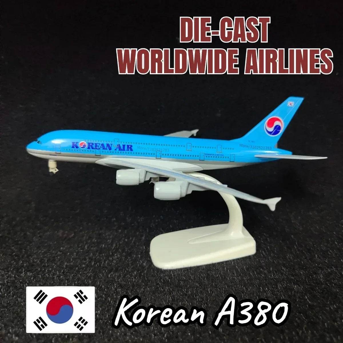 Premium Metal Diecast Aircraft Model High Detail Collectors - ToylandEU