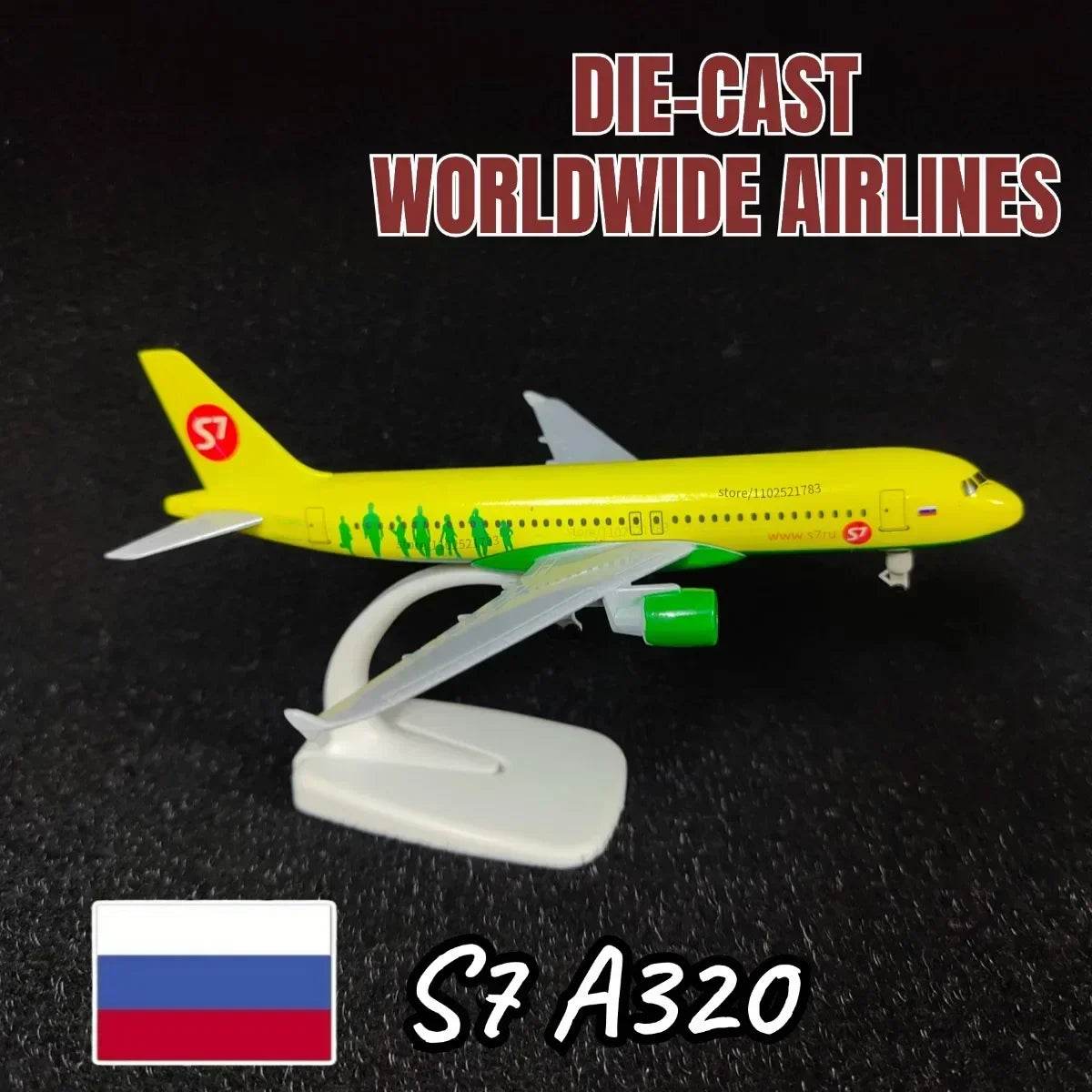 Premium Metal Diecast Aircraft Model High Detail Collectors - ToylandEU