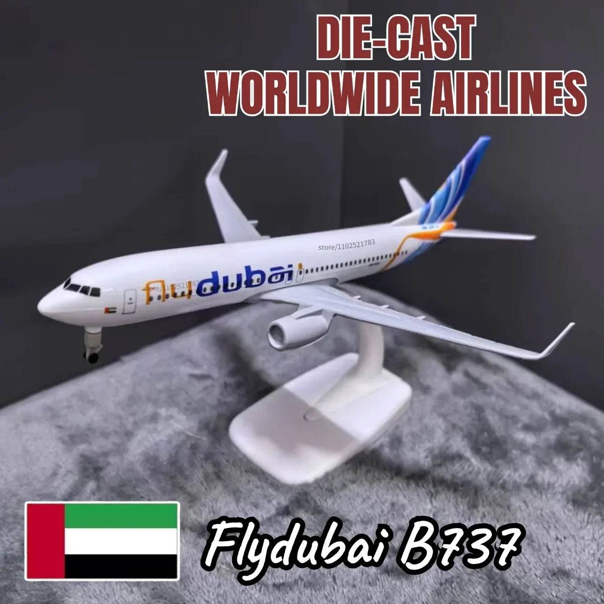 Premium Metal Diecast Aircraft Model High Detail Collectors - ToylandEU
