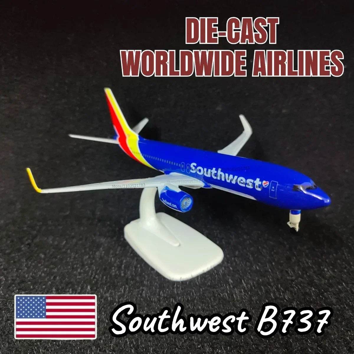 Premium Metal Diecast Aircraft Model High Detail Collectors - ToylandEU