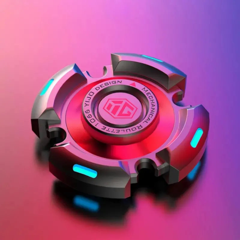 Premium Metal Fidget Spinners Luminous Light For Adults And Kids Stress Relief ADHD - ToylandEU