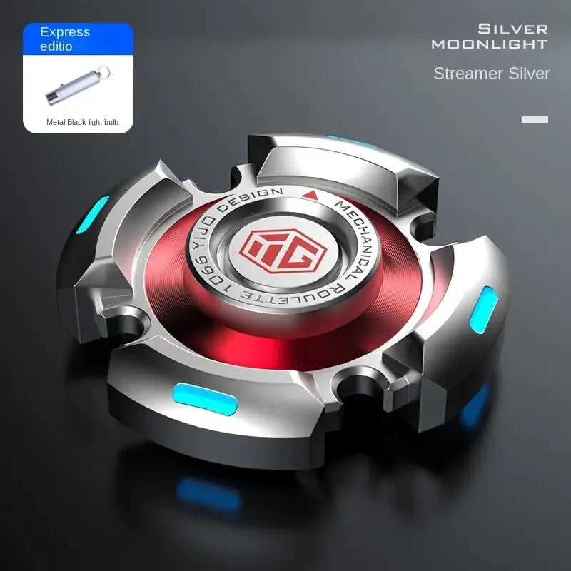 Premium Metal Fidget Spinners Luminous Light For Adults And Kids Stress Relief ADHD - ToylandEU