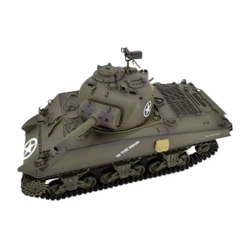 Premium Metal RC Tank M4A3 1to16 Battle Simulation for Fans - ToylandEU