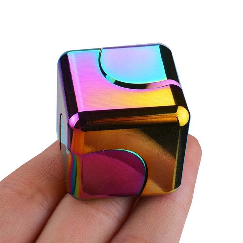 Premium Metal Square Fidget Spinner Anti Stress For Adults - ToylandEU