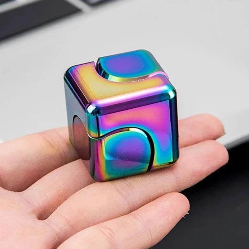 Premium Metal Square Fidget Spinner Anti Stress For Adults - ToylandEU