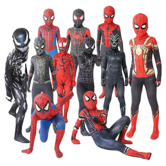 Premium Miles Morales Spiderman Costume Zentai For Kids - ToylandEU