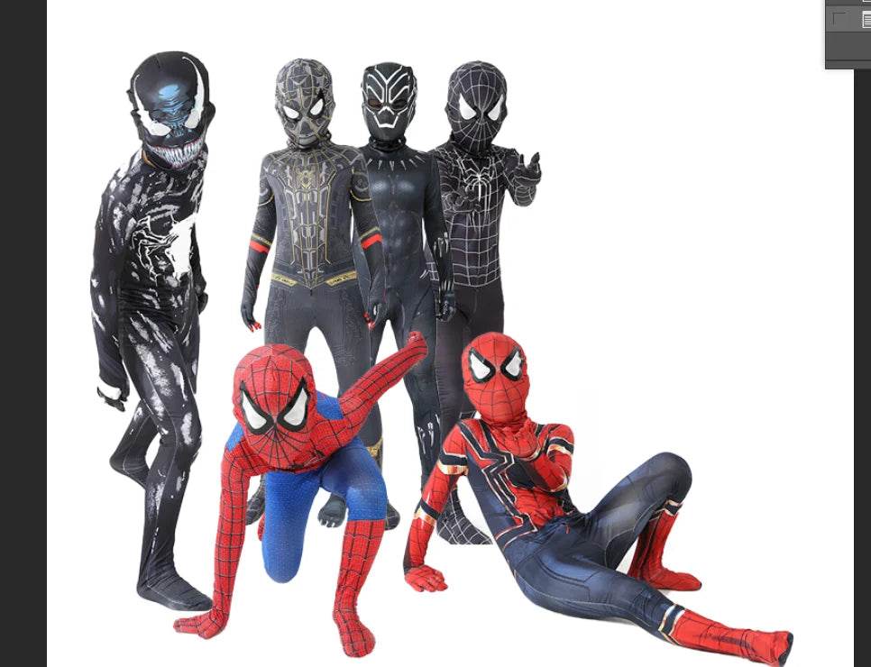 Premium Miles Morales Spiderman Costume Zentai For Kids - ToylandEU