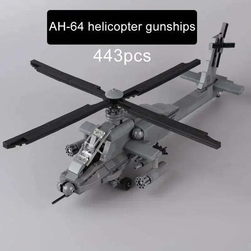  Premium Military AH 64 Helicopter Block Set Toyland EU -  ToylandEU™