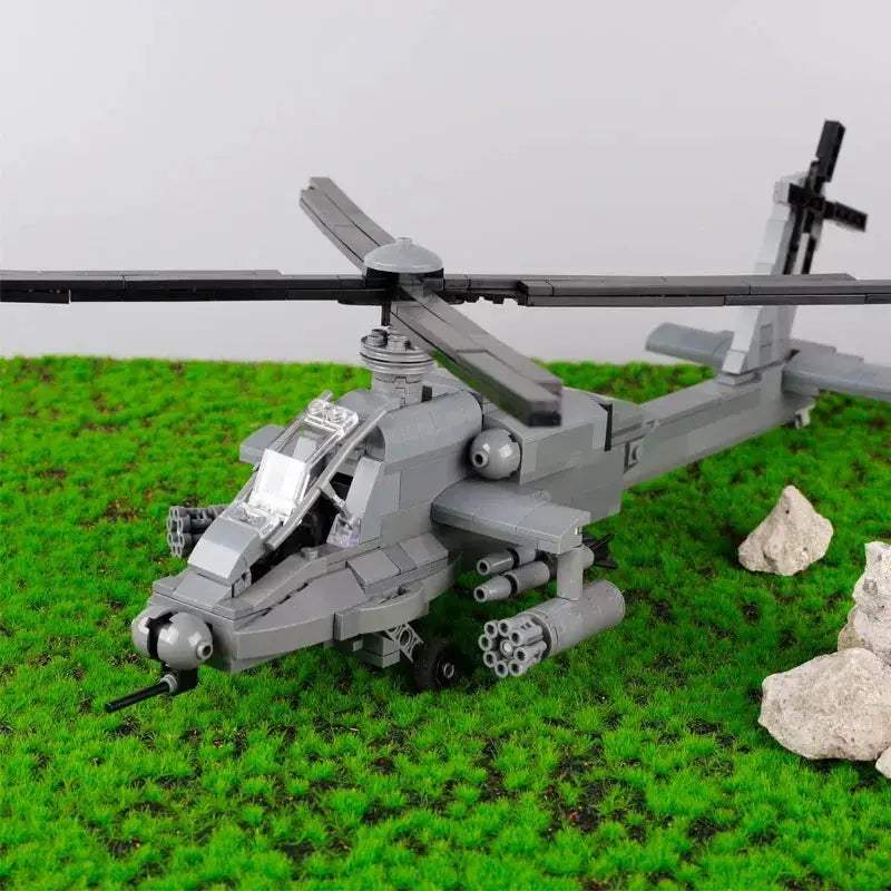  Premium Military AH 64 Helicopter Block Set Toyland EU -  ToylandEU™