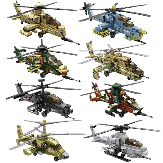 Premium Military Aircraft Building Blocks Set Compatible With Lego Self Locking Bricks For Kids - ToylandEU