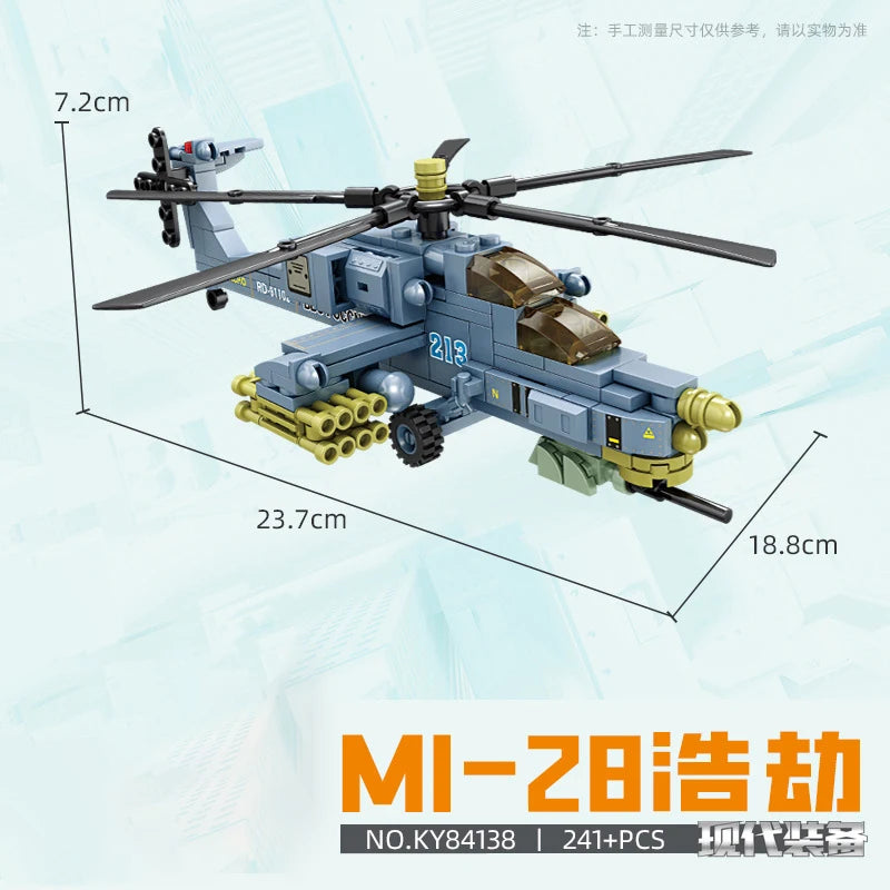 Premium Military Aircraft Building Blocks Set Compatible With Lego Self Locking Bricks For Kids - ToylandEU