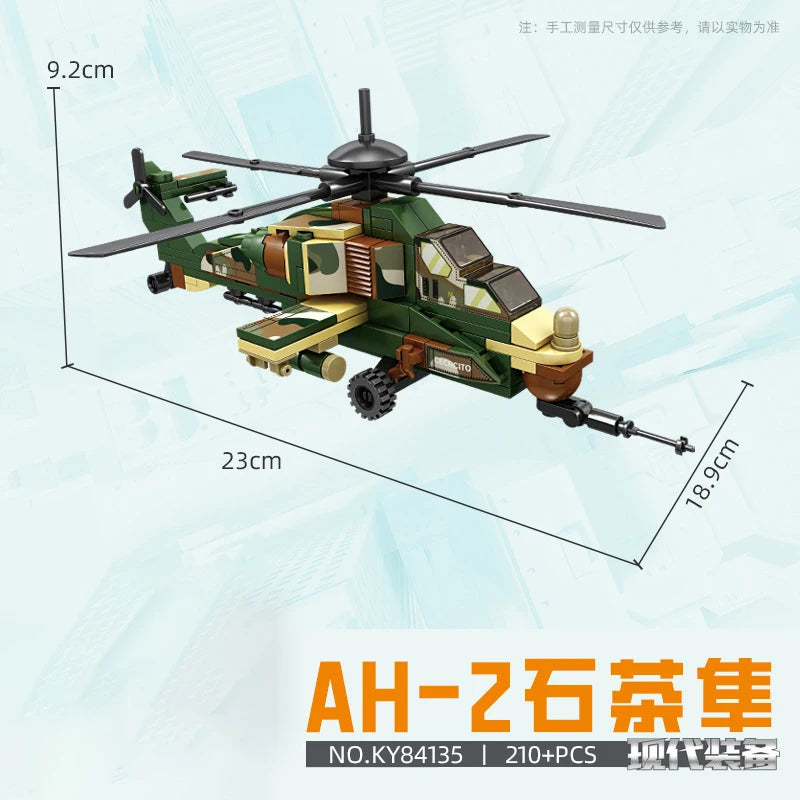 Premium Military Aircraft Building Blocks Set Compatible With Lego Self Locking Bricks For Kids - ToylandEU