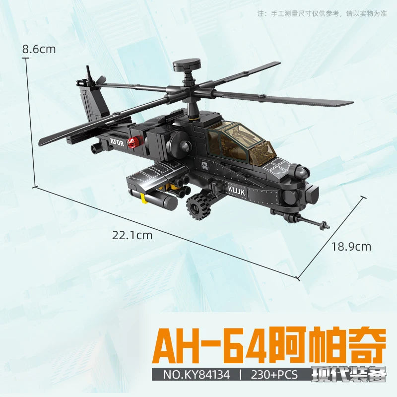 Premium Military Aircraft Building Blocks Set Compatible With Lego Self Locking Bricks For Kids - ToylandEU