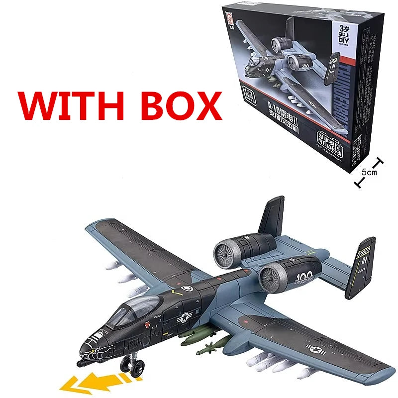Premium Military Building Blocks 1 72 Scale Attack Aircraft And Transport Vehicle Model Toys For Boys Christmas Gift - ToylandEU