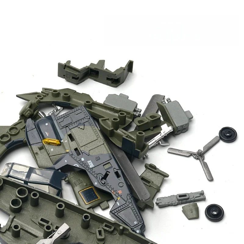 Premium Military Building Blocks Helicopter Model One Seventy Two Scale Lego Compatible Gift For Boys - ToylandEU