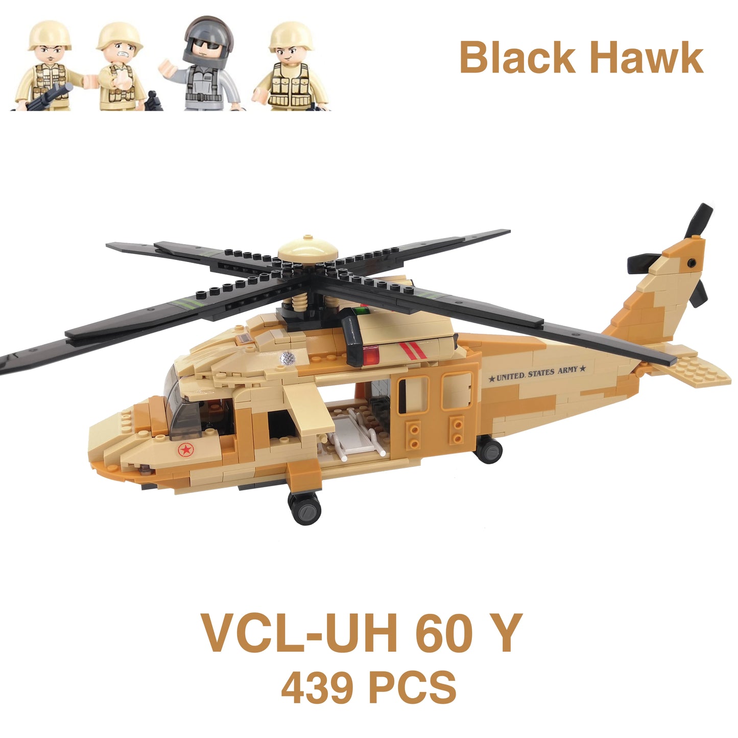 Premium Military Building Blocks Lego Compatible Ka 52 Mi 24 Stryker Helicopters Set For Kids - ToylandEU