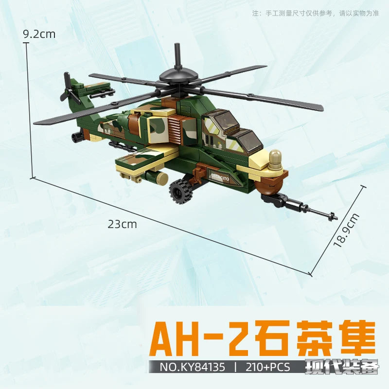 Premium Military Helicopters Lego Compatible Building Blocks Set For Aviation Enthusiasts - ToylandEU