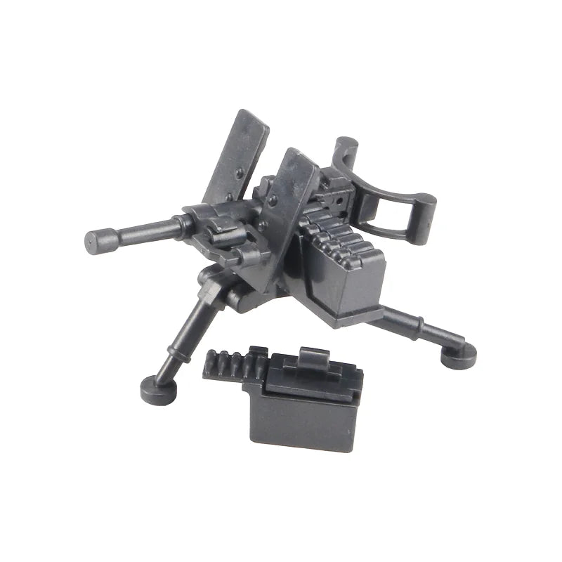 Premium Military Puzzle Building Toy DIY Machine Gun And Cannon Battle Set For Boys - ToylandEU