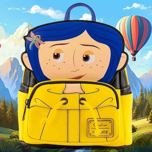 Premium Mini Backpack Coraline Cat Cosplay Design For Unisex Cosplay Enthusiasts - ToylandEU