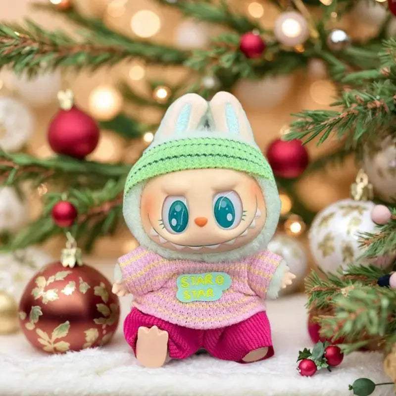 Premium Mini Doll Clothes Set With Variety Styles For 17cm Labubu V1 V2 - ToylandEU