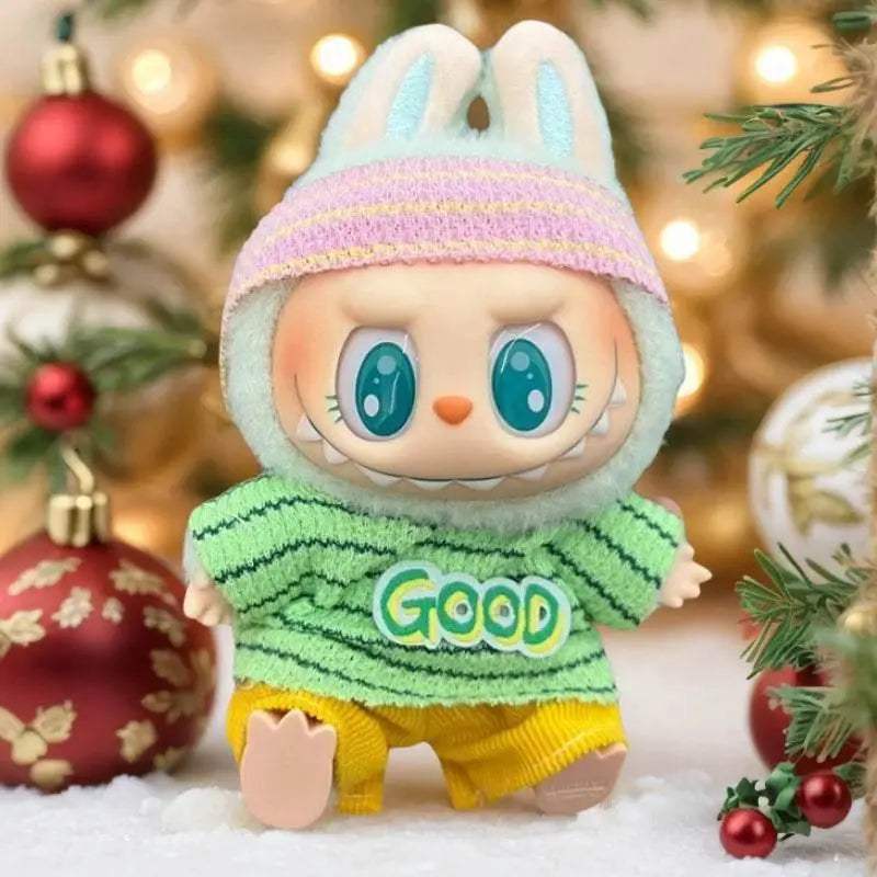 Premium Mini Doll Clothes Set With Variety Styles For 17cm Labubu V1 V2 - ToylandEU