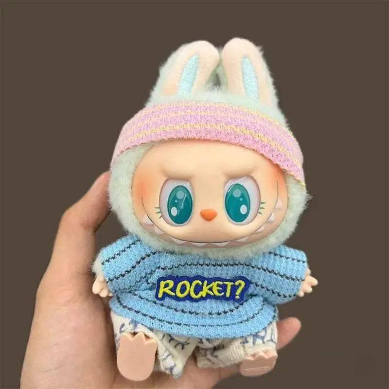 Premium Mini Doll Clothes Set With Variety Styles For 17cm Labubu V1 V2 - ToylandEU