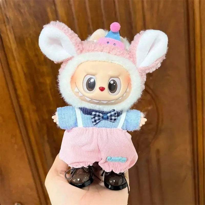 Premium Mini Doll Clothes Set With Variety Styles For 17cm Labubu V1 V2 - ToylandEU