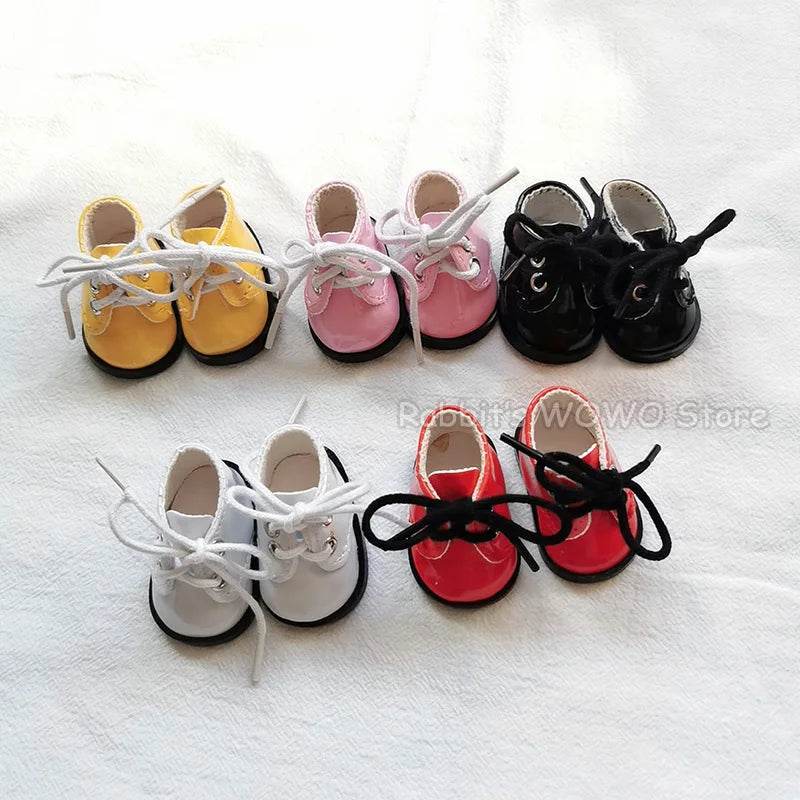 Premium Mini Plush Labubu Doll Accessories with Stylish Canvas and Leather Shoes for 20cm Kpop Idol Collectors - ToylandEU