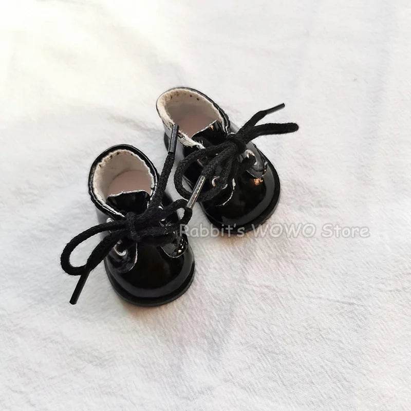 Premium Mini Plush Labubu Doll Accessories with Stylish Canvas and Leather Shoes for 20cm Kpop Idol Collectors - ToylandEU