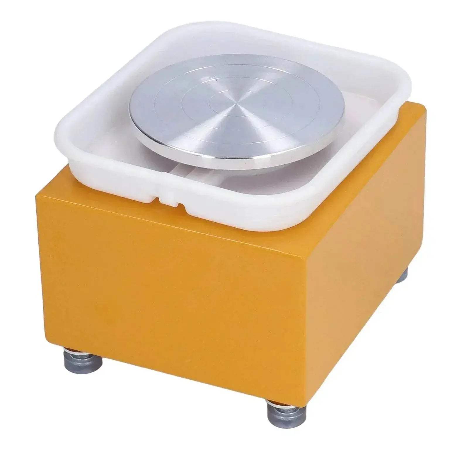 Premium Mini Pottery Wheel with Water Basin for Creative Kids Ceramic Art Exploration - ToylandEU