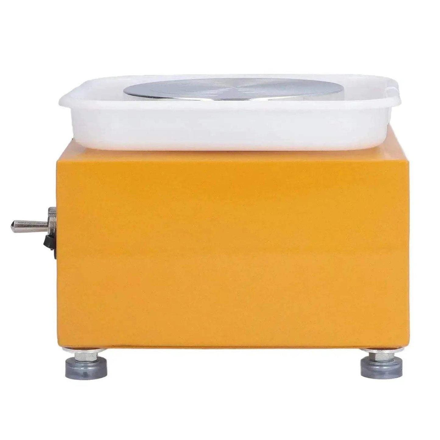 Premium Mini Pottery Wheel with Water Basin for Creative Kids Ceramic Art Exploration - ToylandEU