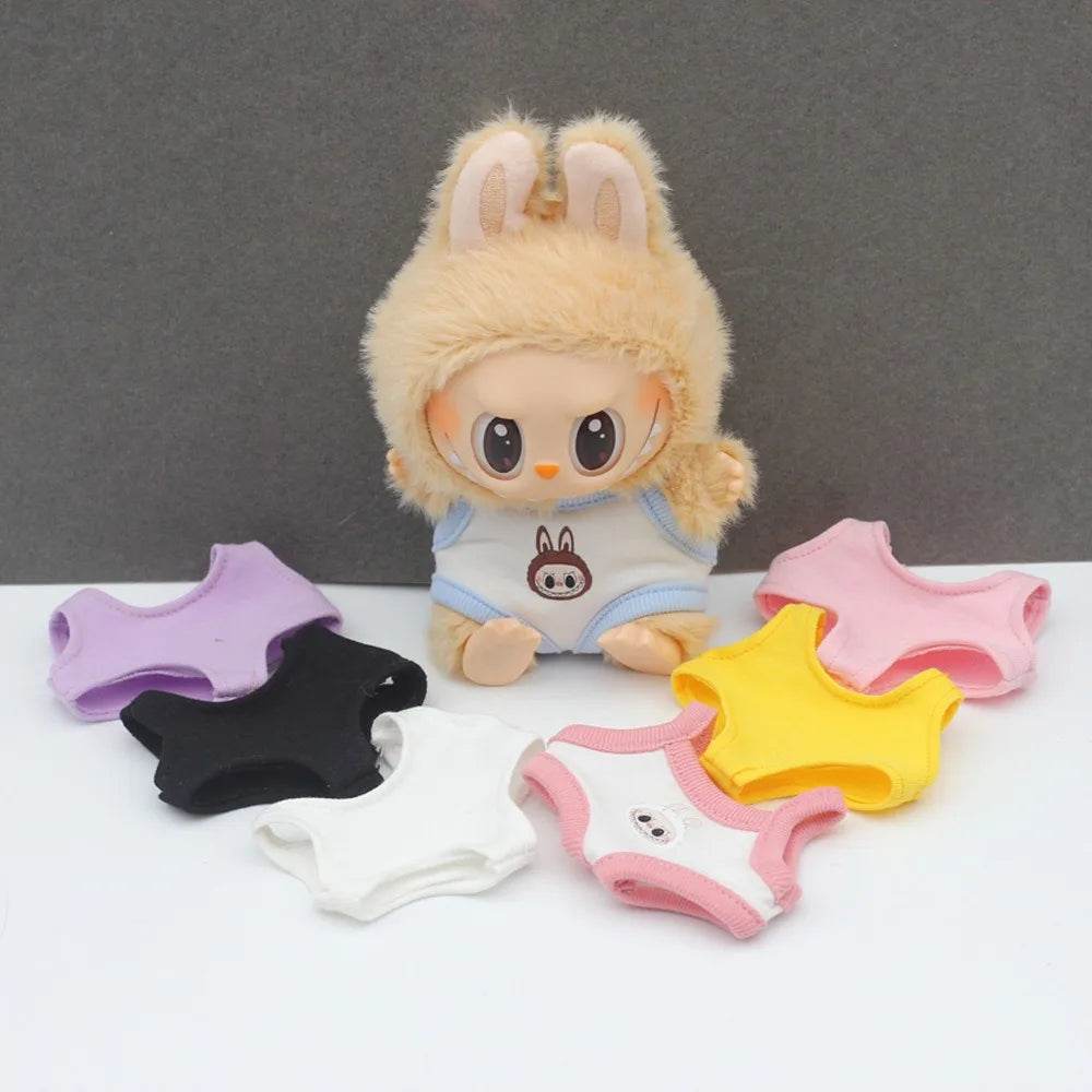 Premium Mini Swimwear Outfit Set with Stylish Accessories for Labubu 15cm to 17cm Dolls - ToylandEU