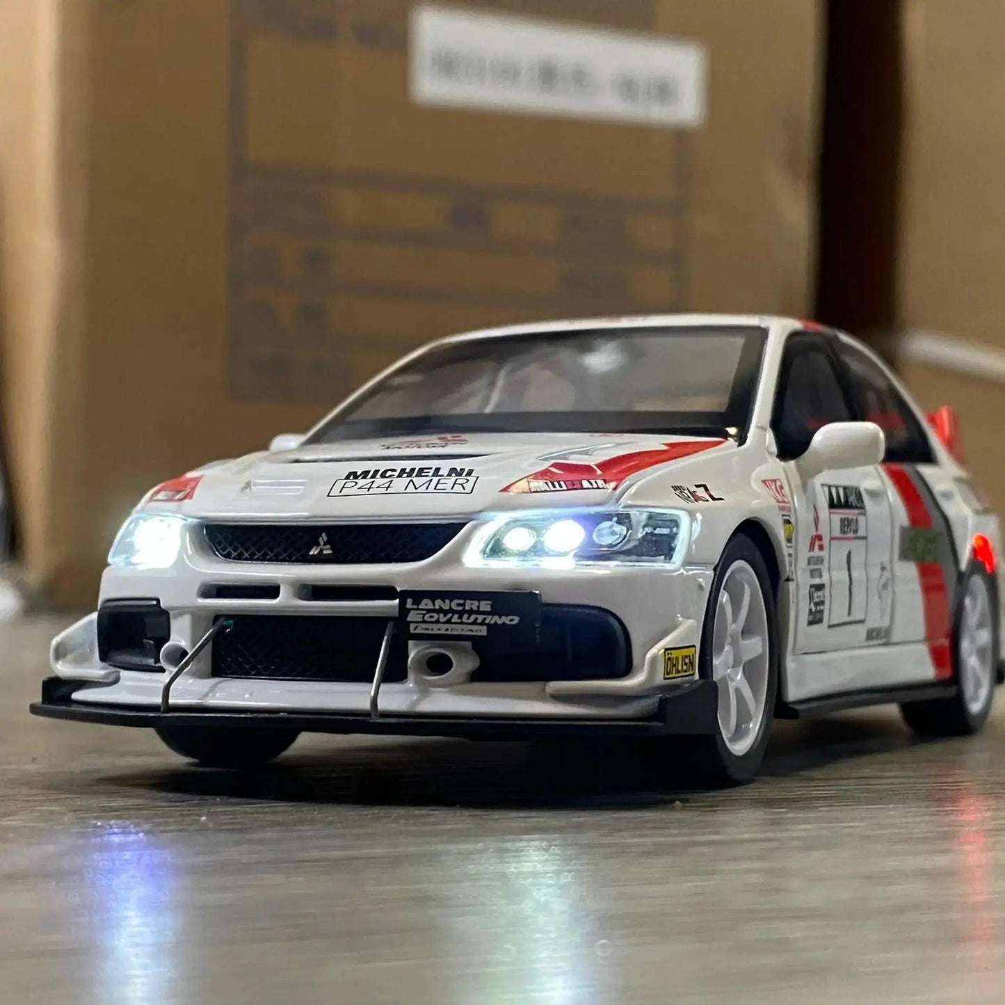  Premium Mitsubishi Lancer Evo Diecast Car 1 32 Toyland EU -  ToylandEU™