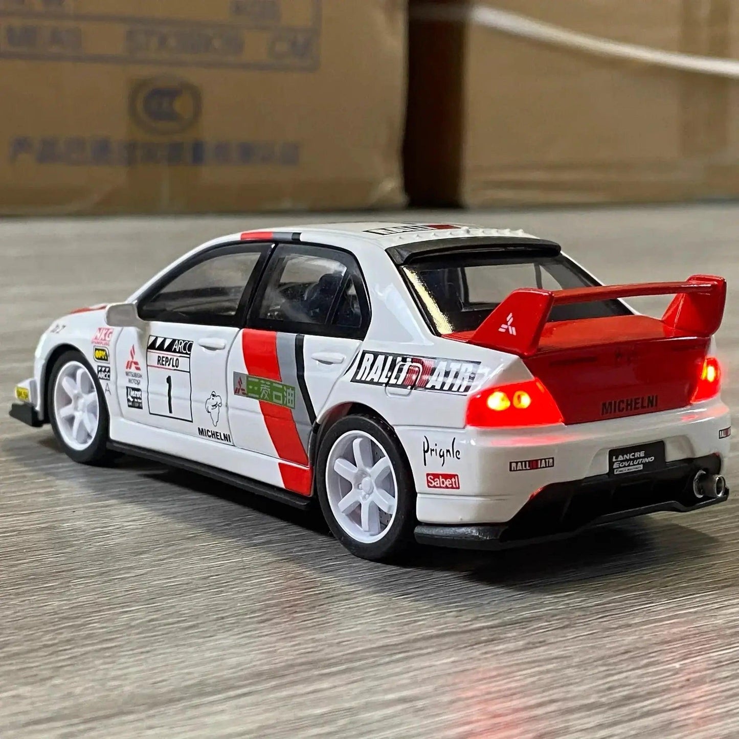  Premium Mitsubishi Lancer Evo Diecast Car 1 32 Toyland EU -  ToylandEU™