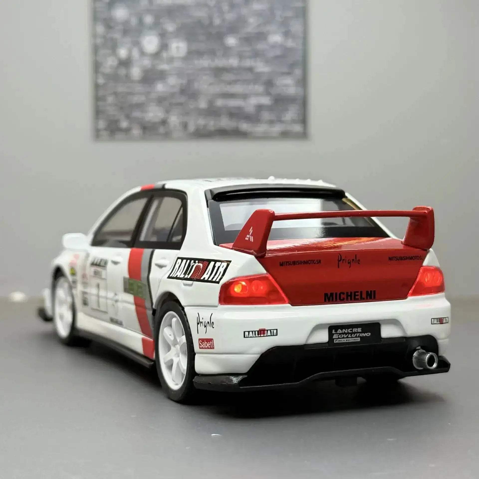  Premium Mitsubishi Lancer Evo Diecast Car 1 32 Toyland EU -  ToylandEU™