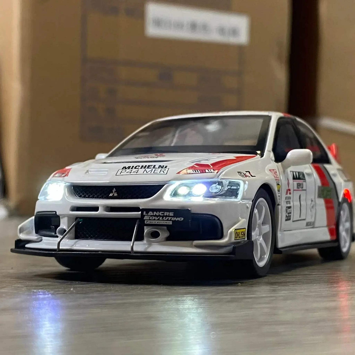  Premium Mitsubishi Lancer Evo Diecast Car 1 32 Toyland EU -  ToylandEU™