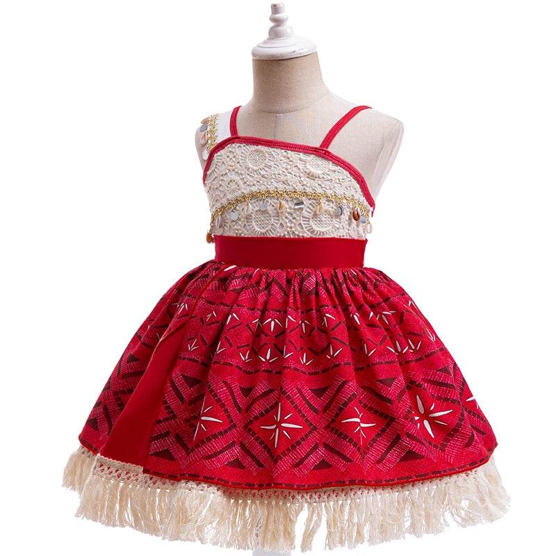 Premium Moana Costume Ocean Adventure For Girls Cosplay - ToylandEU