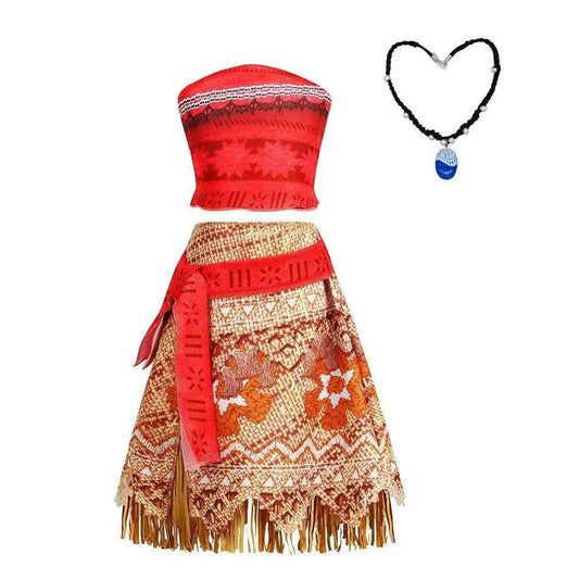  Premium Moana Dress For Girls Necklace Toyland EU -  ToylandEU™