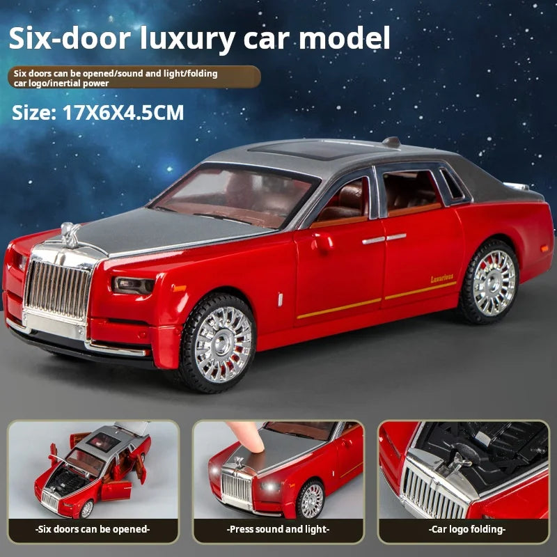 Premium Model Car 1:32 Scale Rolls-Royce Phantom Ornament For Kids - ToylandEU