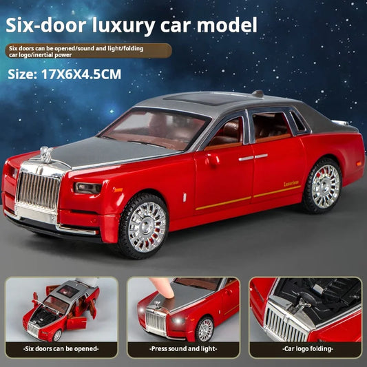 Premium Model Car 1:32 Scale Rolls-Royce Phantom Ornament For Kids - ToylandEU