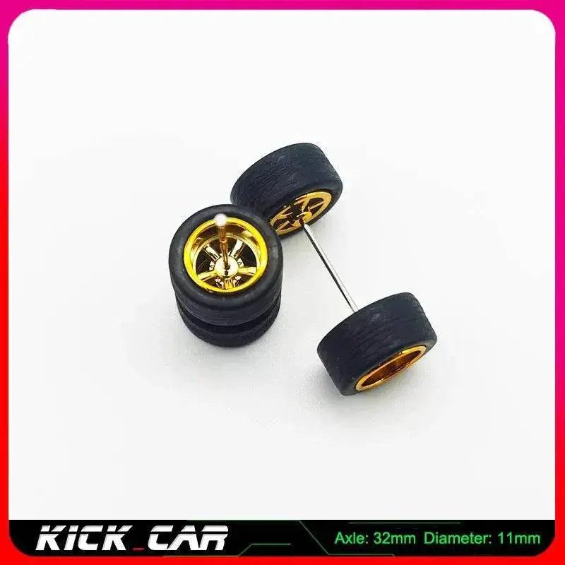  Premium Model Car Wheels 1 64 Rubber Tires Toyland EU -  ToylandEU™